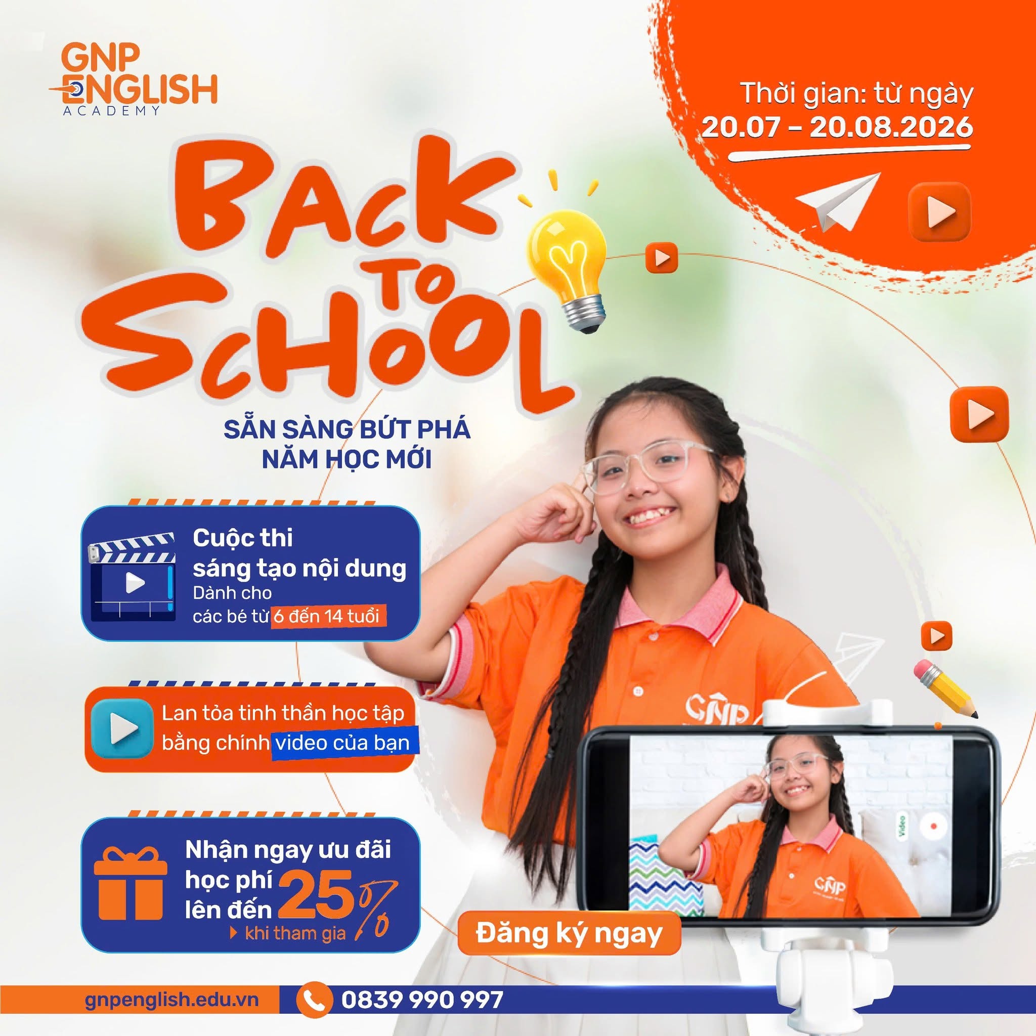  BACK TO SCHOOL – SẴN SÀNG BỨT PHÁ NĂM HỌC MỚI! 