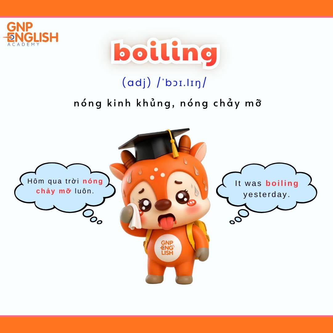 Học tiếng Anh vui hơn – nhớ từ dễ hơn tại GNP English Academy